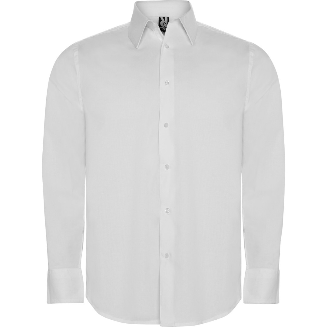 Camisa Hombre Manga Larga Tejido Stretch MOSCÚ