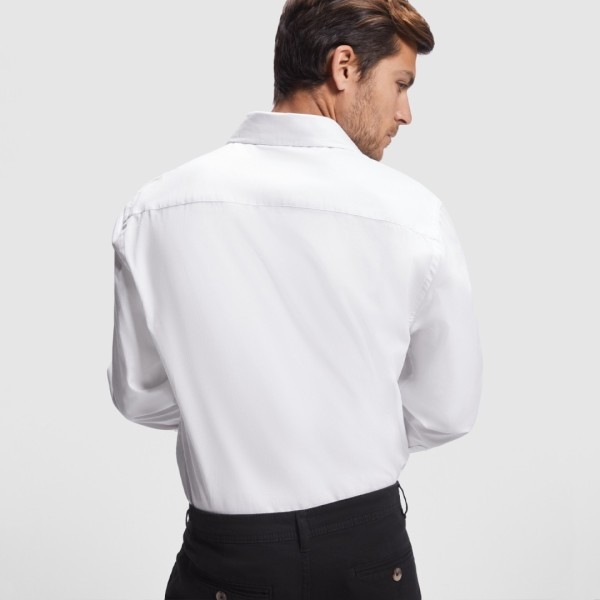 Camisa Hombre Manga Larga Tejido Stretch MOSCÚ