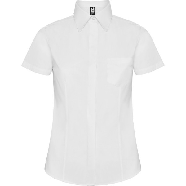 Camisa Mujer Laboral Manga Corta Bolsillo SOFIA