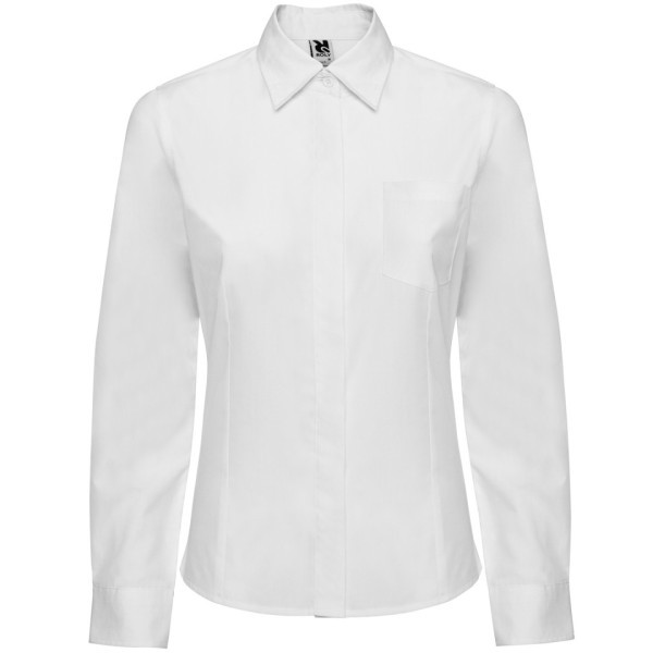 Camisa Mujer Laboral Manga Larga Bolsillo SOFIA L/S