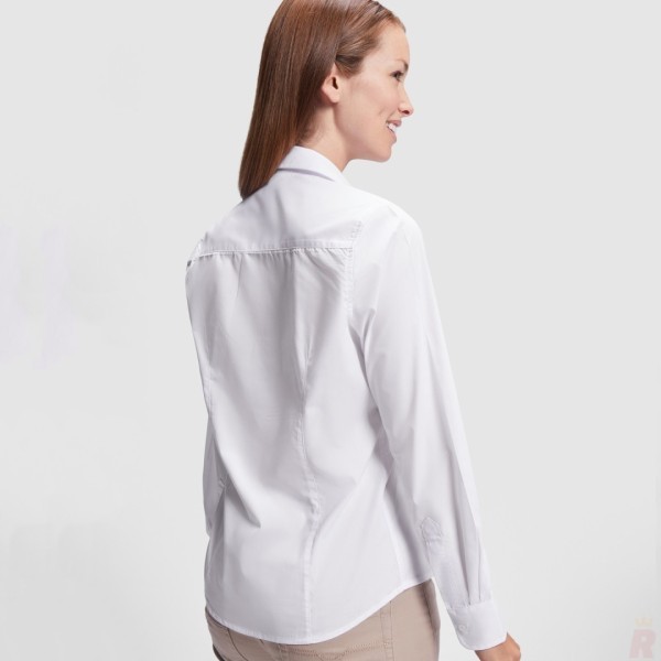 Camisa Mujer Laboral Manga Larga Bolsillo SOFIA L/S