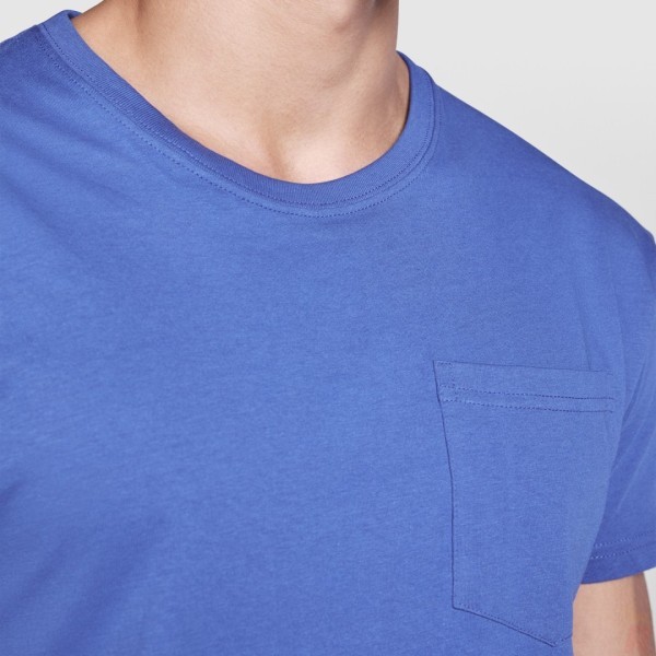 Camiseta Básica Bolsillo Hombre TECKEL