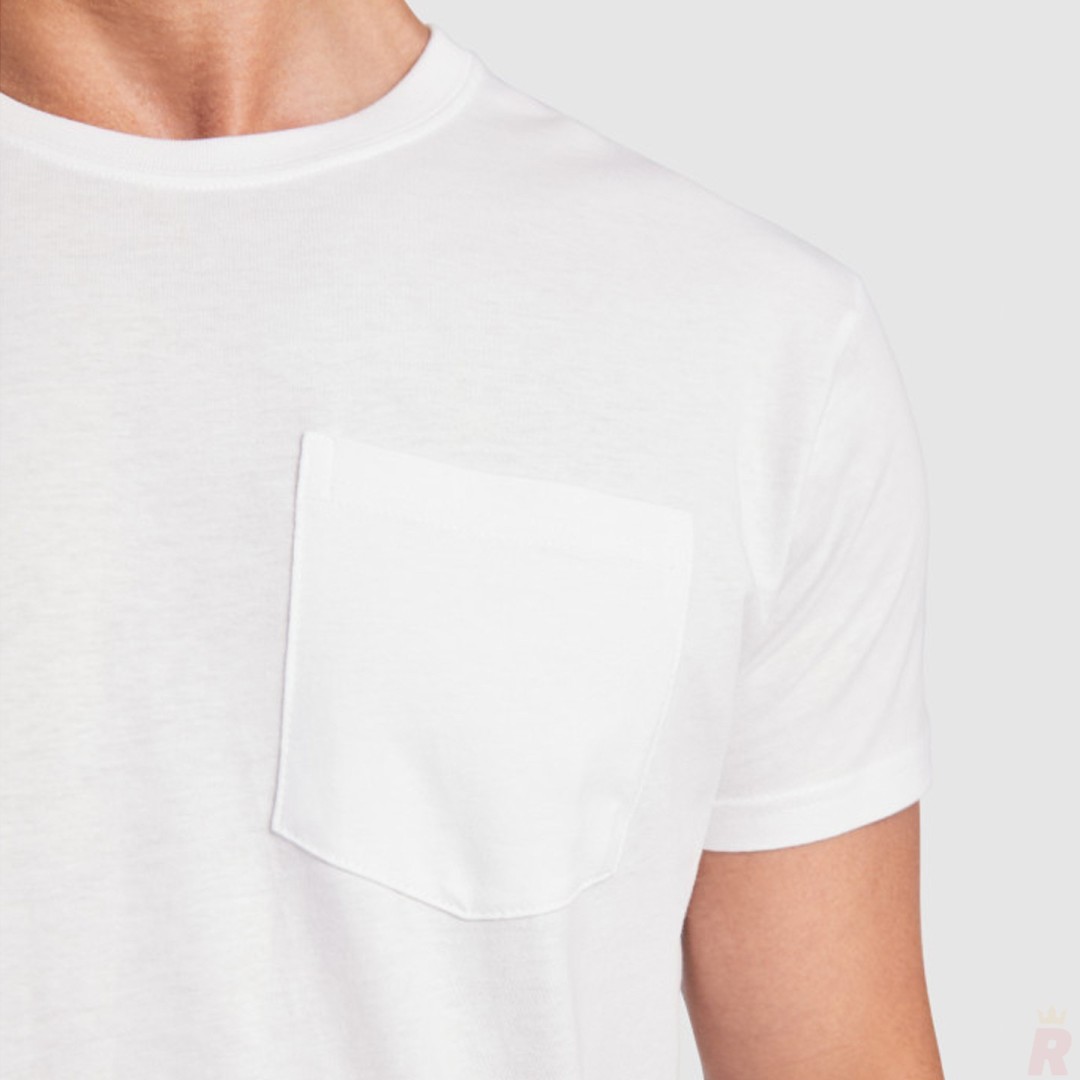Camiseta Básica Bolsillo Hombre TECKEL