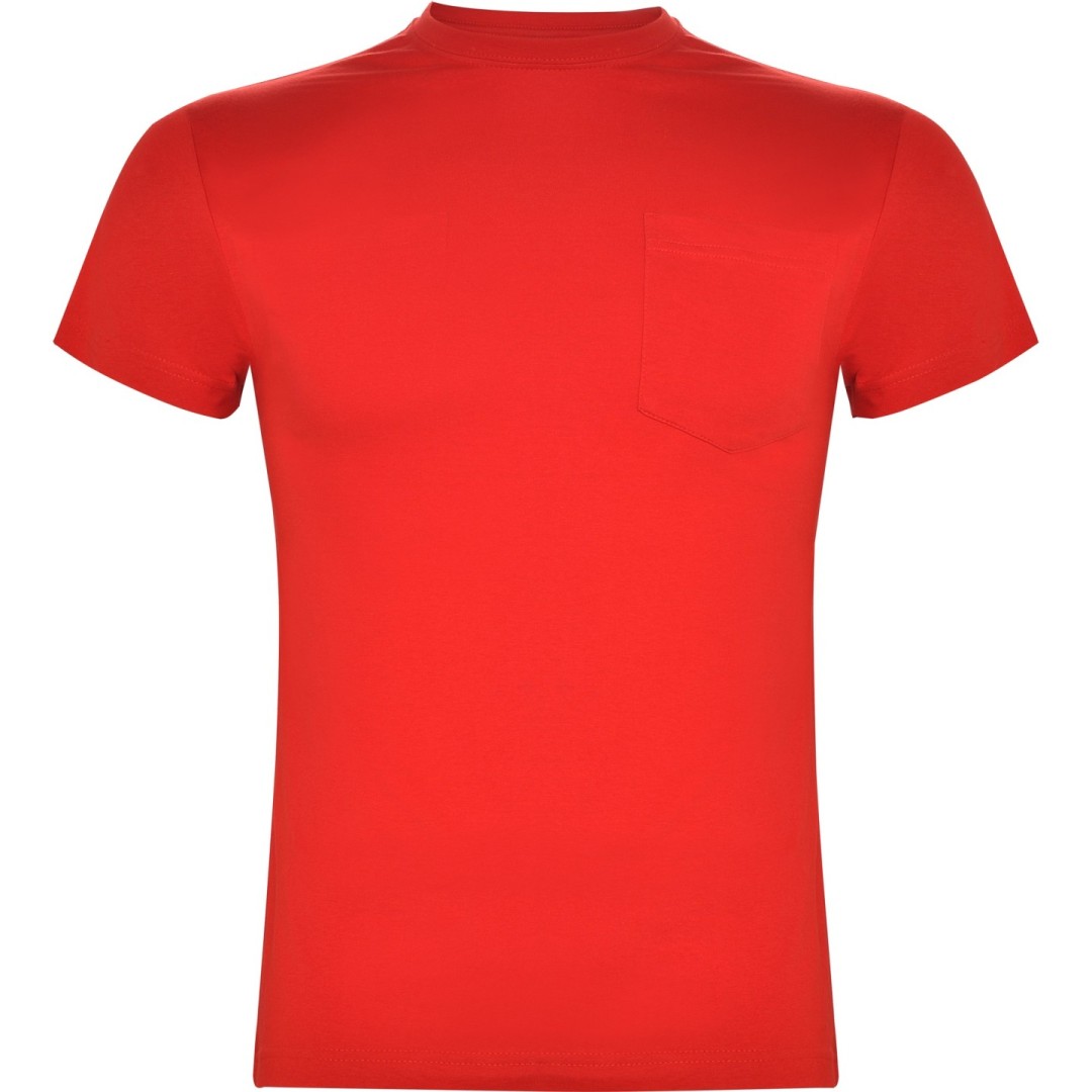 Camiseta Básica Bolsillo Hombre TECKEL