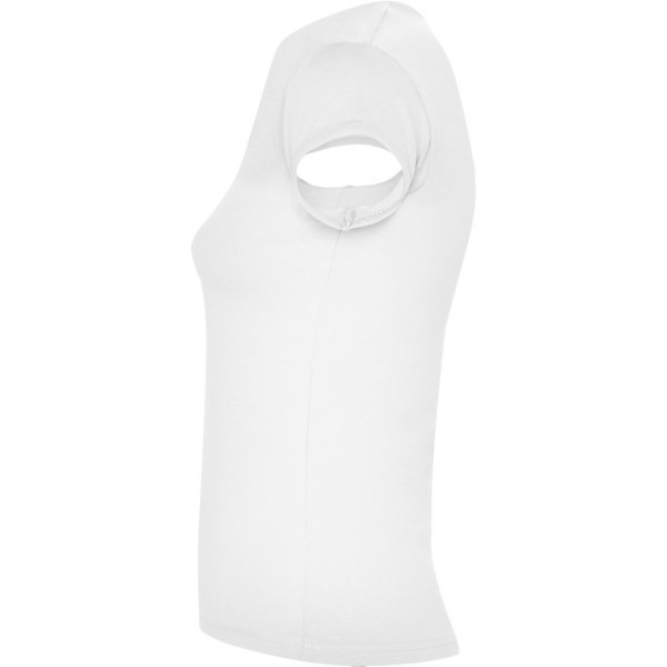 Camiseta Básica Entallada Abertura V Mujer BELICE