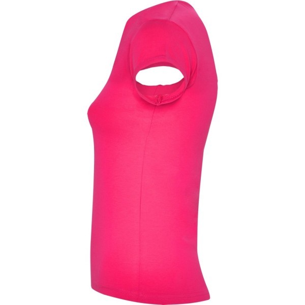 Camiseta Básica Entallada Abertura V Mujer BELICE