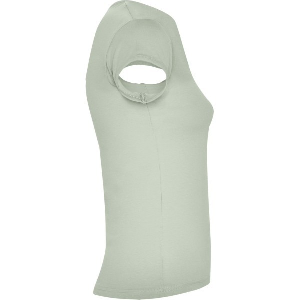 Camiseta Básica Entallada Abertura V Mujer BELICE