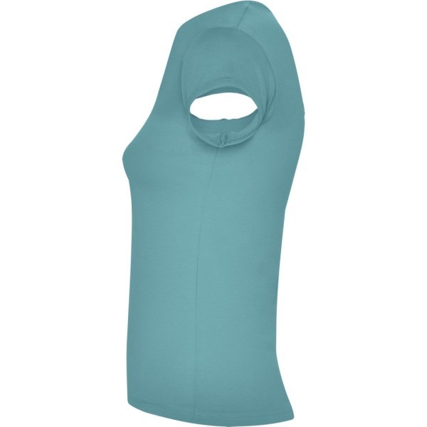 Camiseta Básica Entallada Abertura V Mujer BELICE