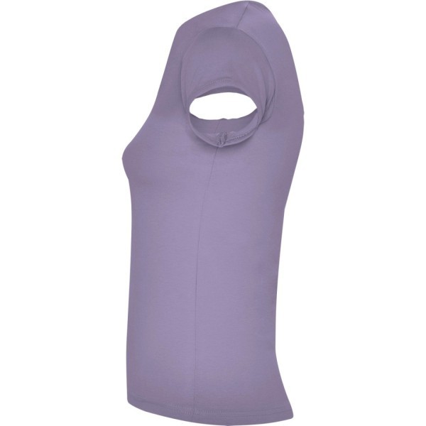 Camiseta Básica Entallada Abertura V Mujer BELICE