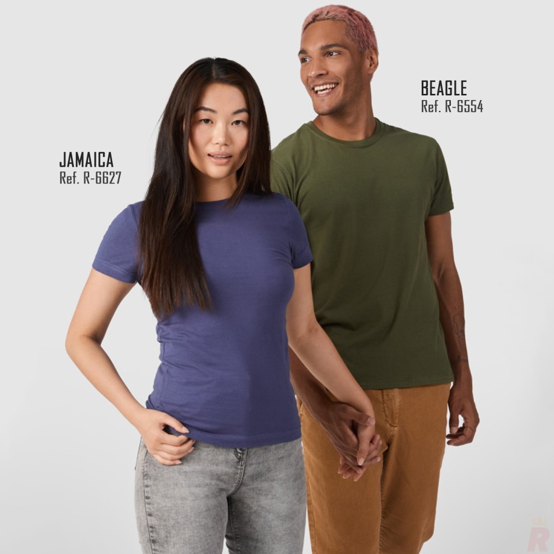 Camiseta Básica Entallada Mujer JAMAICA