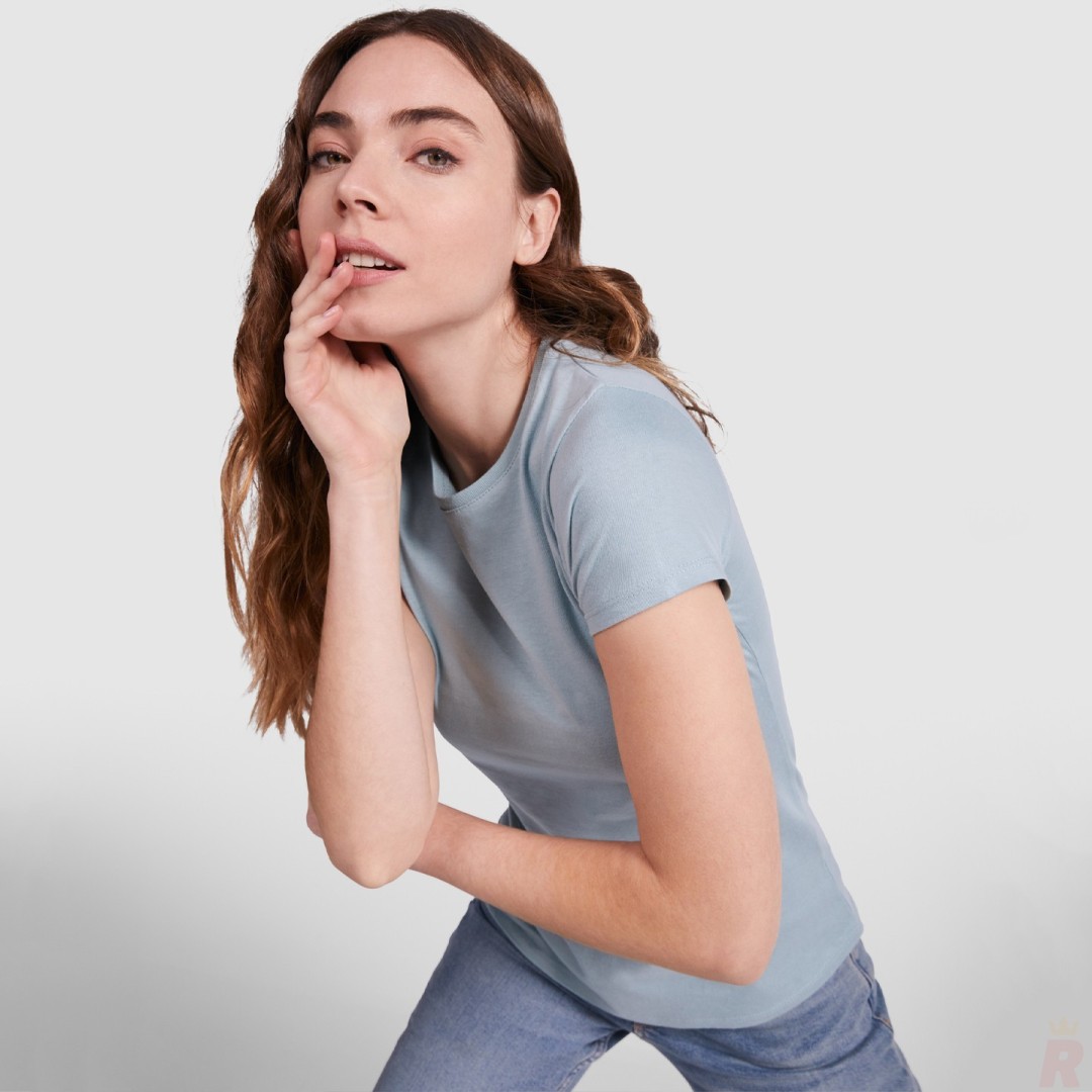 Camiseta Básica Entallada Mujer Tubular CAPRI