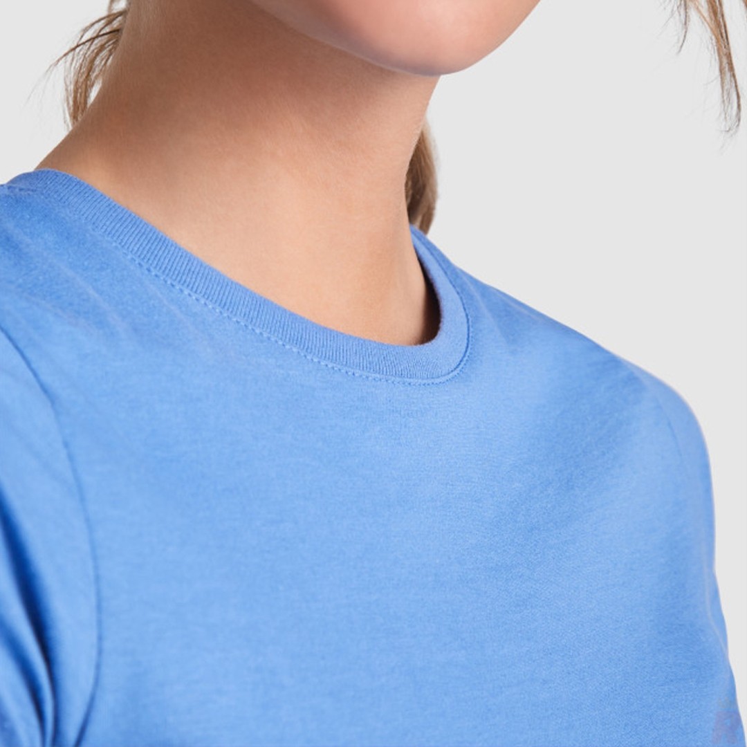 Camiseta Básica Entallada Mujer Tubular CAPRI