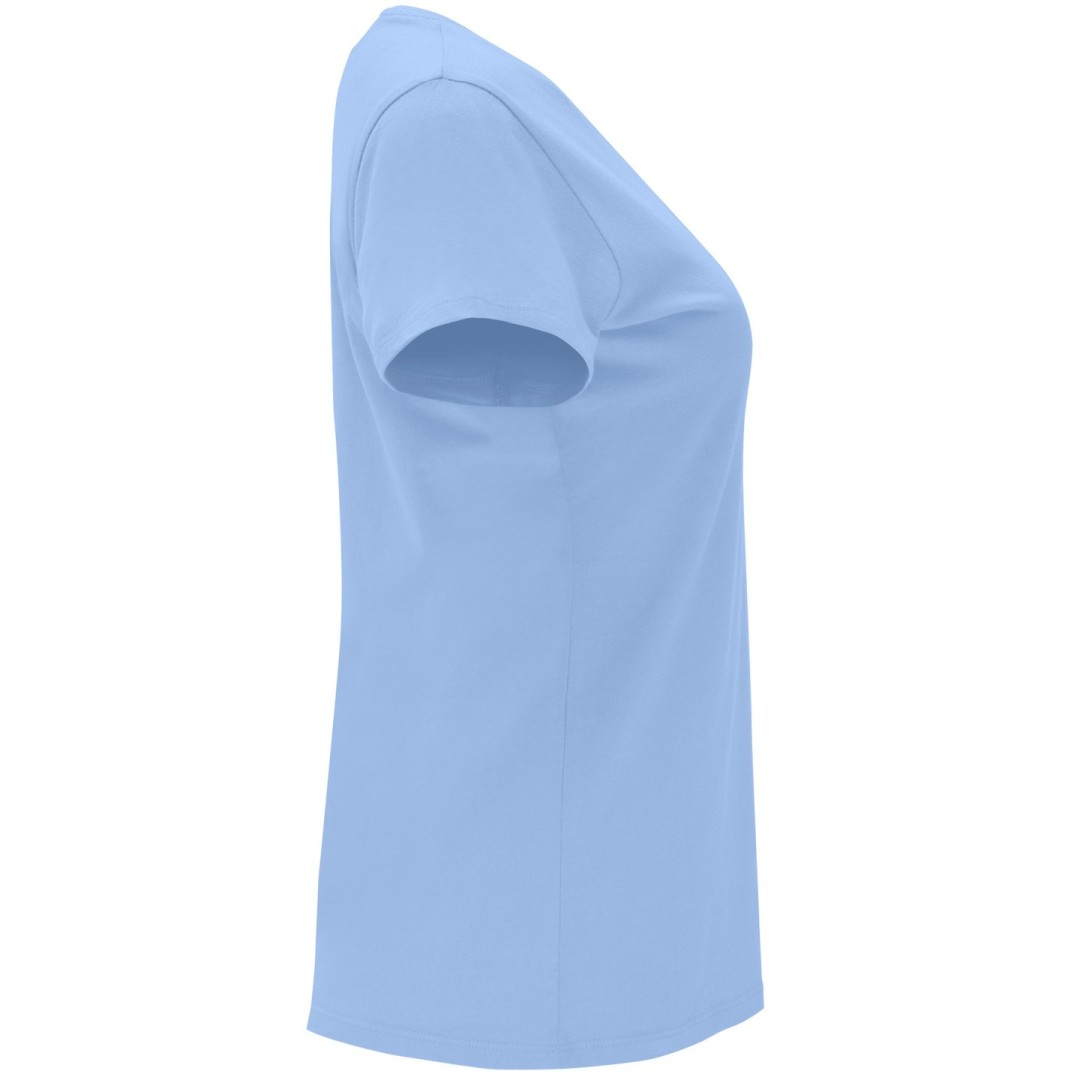 Camiseta Básica Entallada Mujer Tubular CAPRI