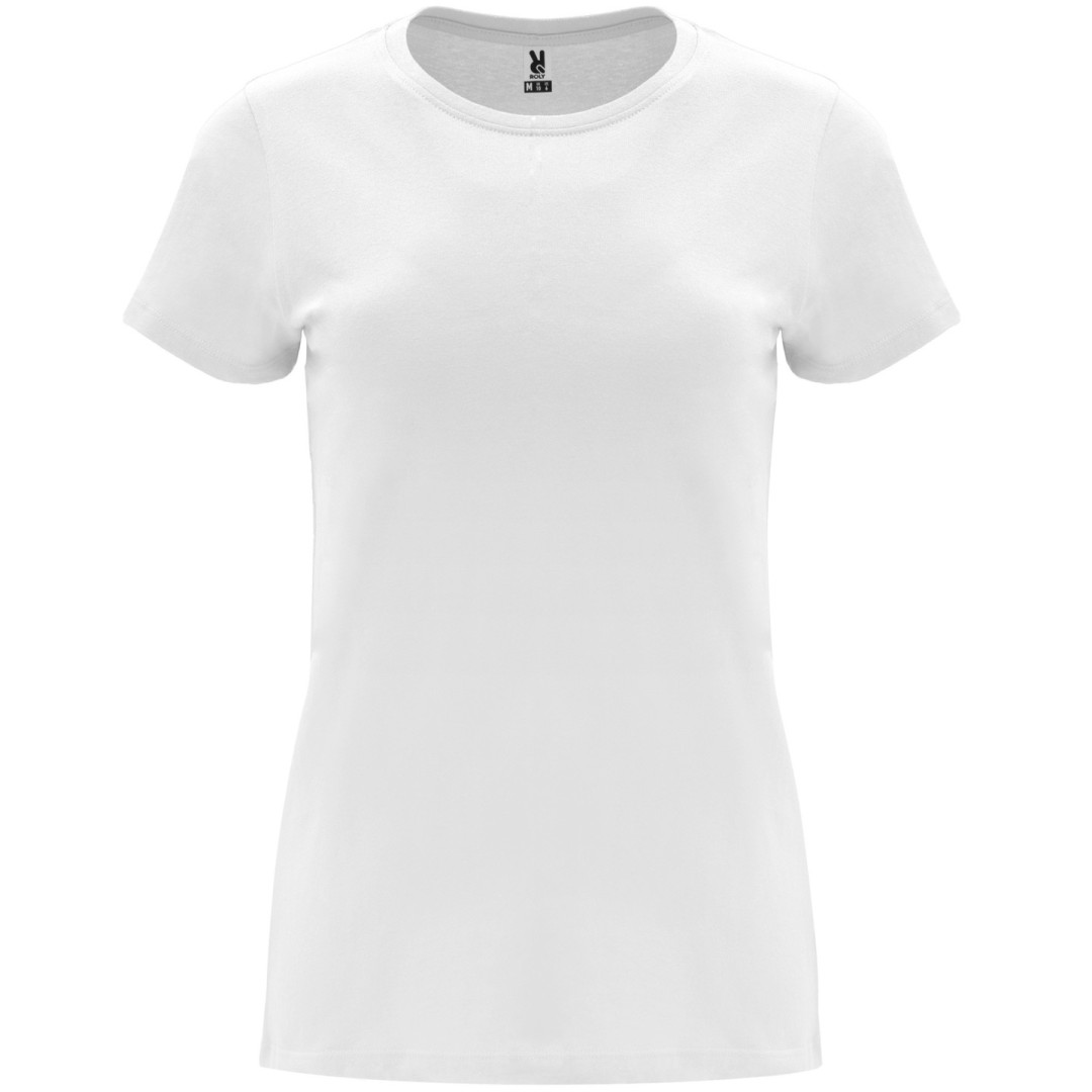 Camiseta Básica Entallada Mujer Tubular CAPRI