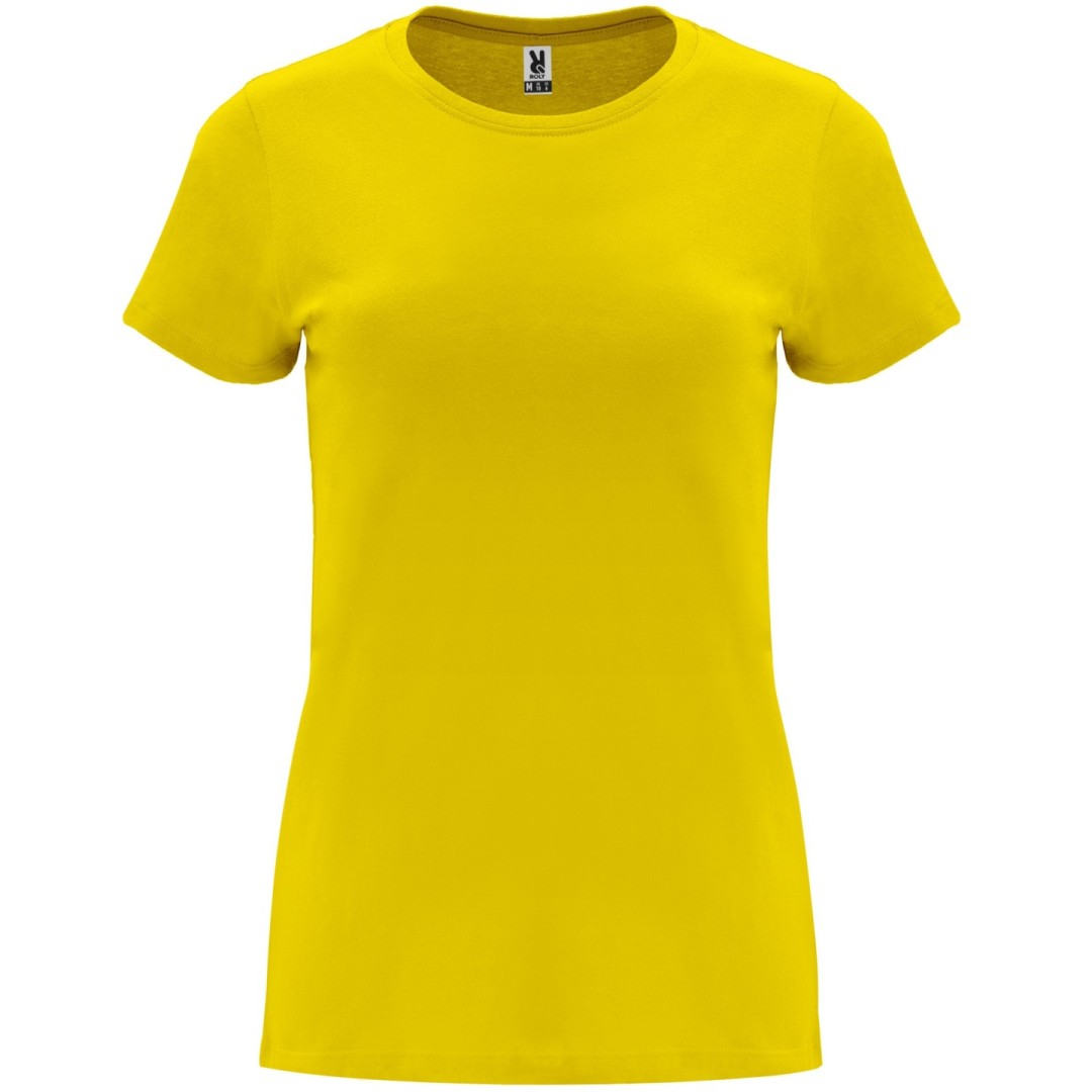 Camiseta Básica Entallada Mujer Tubular CAPRI