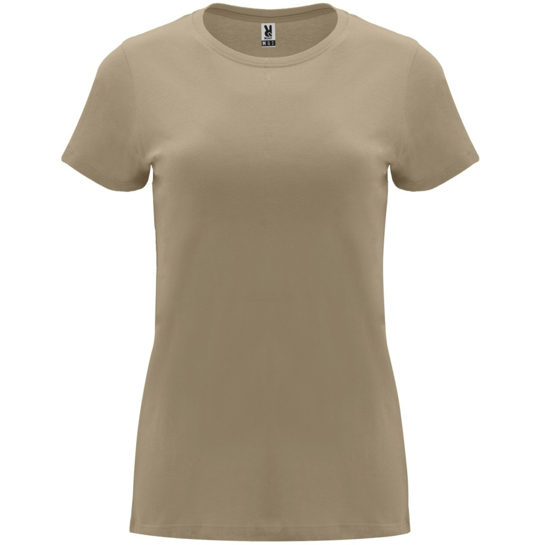 Camiseta Básica Entallada Mujer Tubular CAPRI
