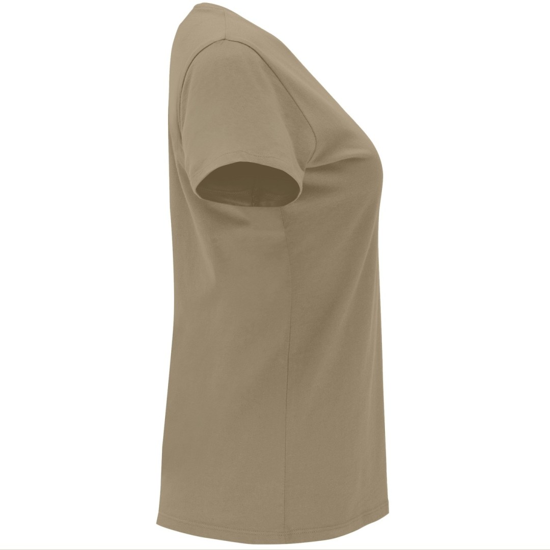 Camiseta Básica Entallada Mujer Tubular CAPRI