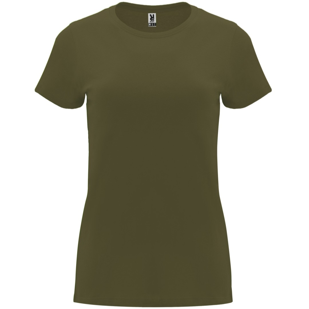 Camiseta Básica Entallada Mujer Tubular CAPRI