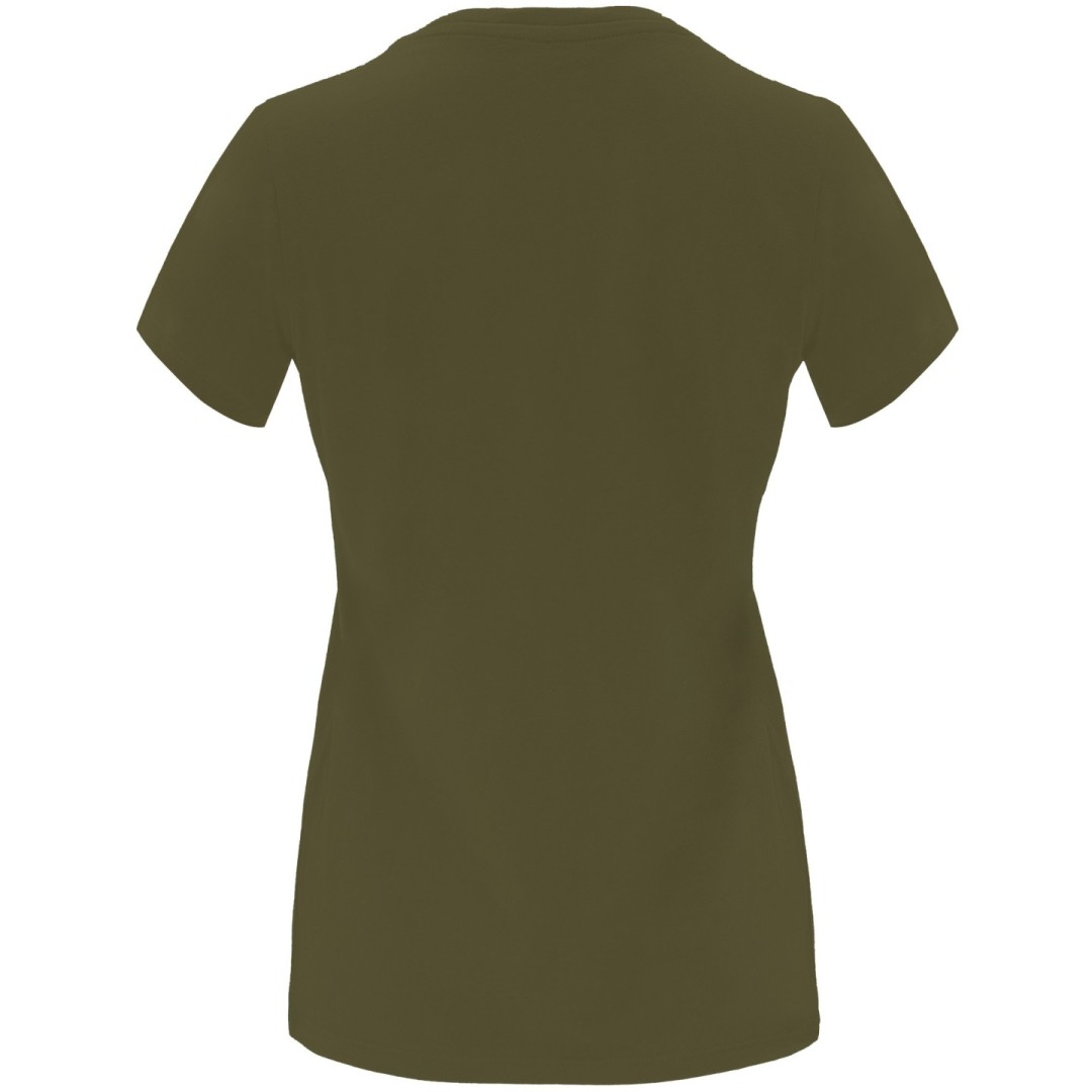 Camiseta Básica Entallada Mujer Tubular CAPRI