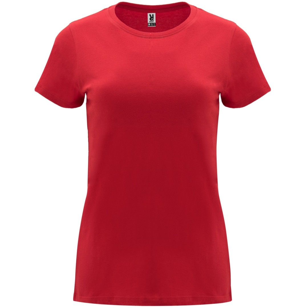 Camiseta Básica Entallada Mujer Tubular CAPRI