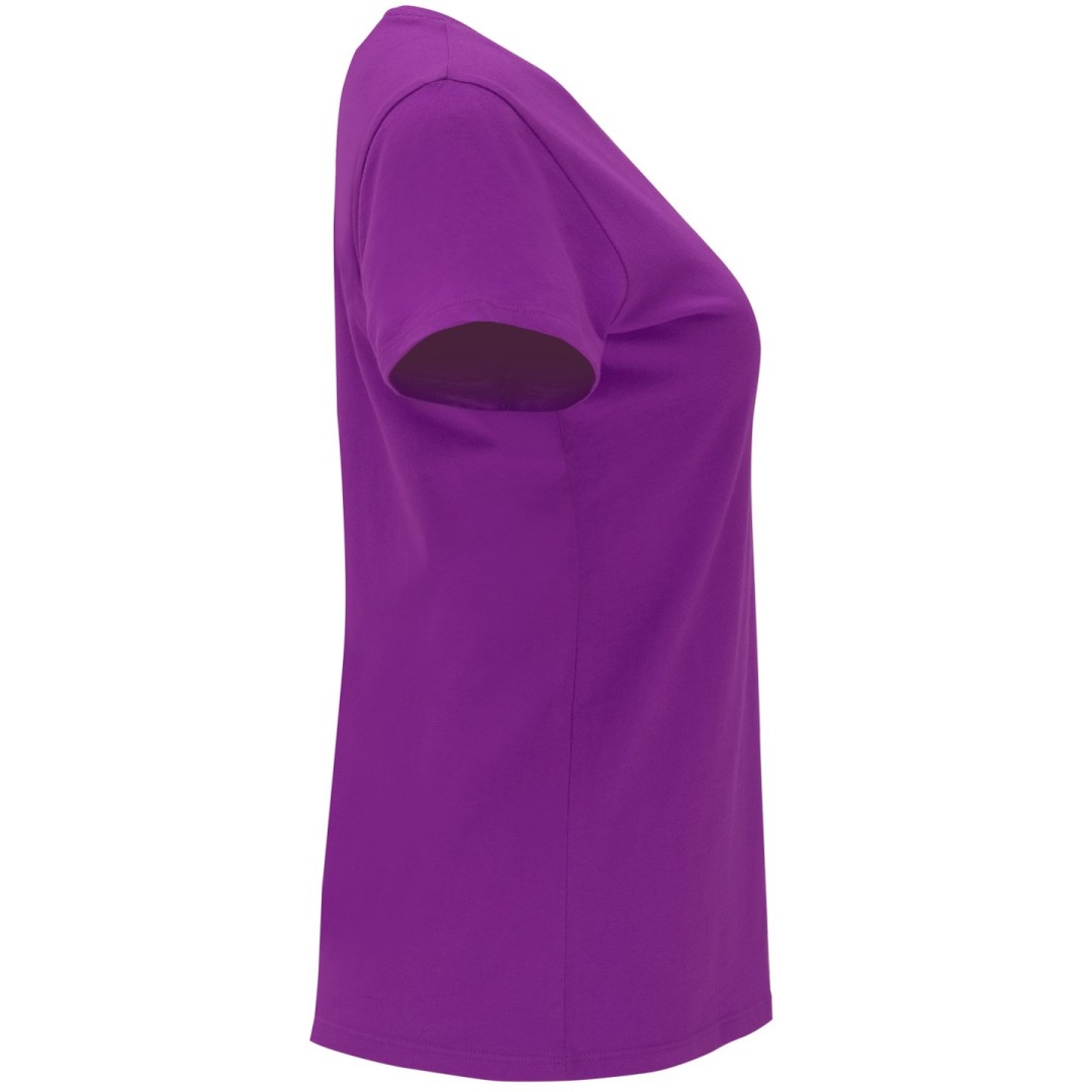 Camiseta Básica Entallada Mujer Tubular CAPRI