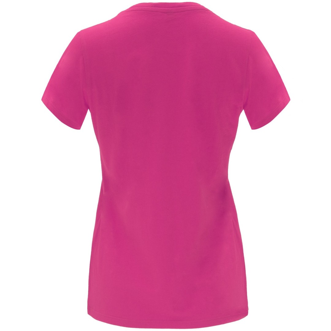 Camiseta Básica Entallada Mujer Tubular CAPRI