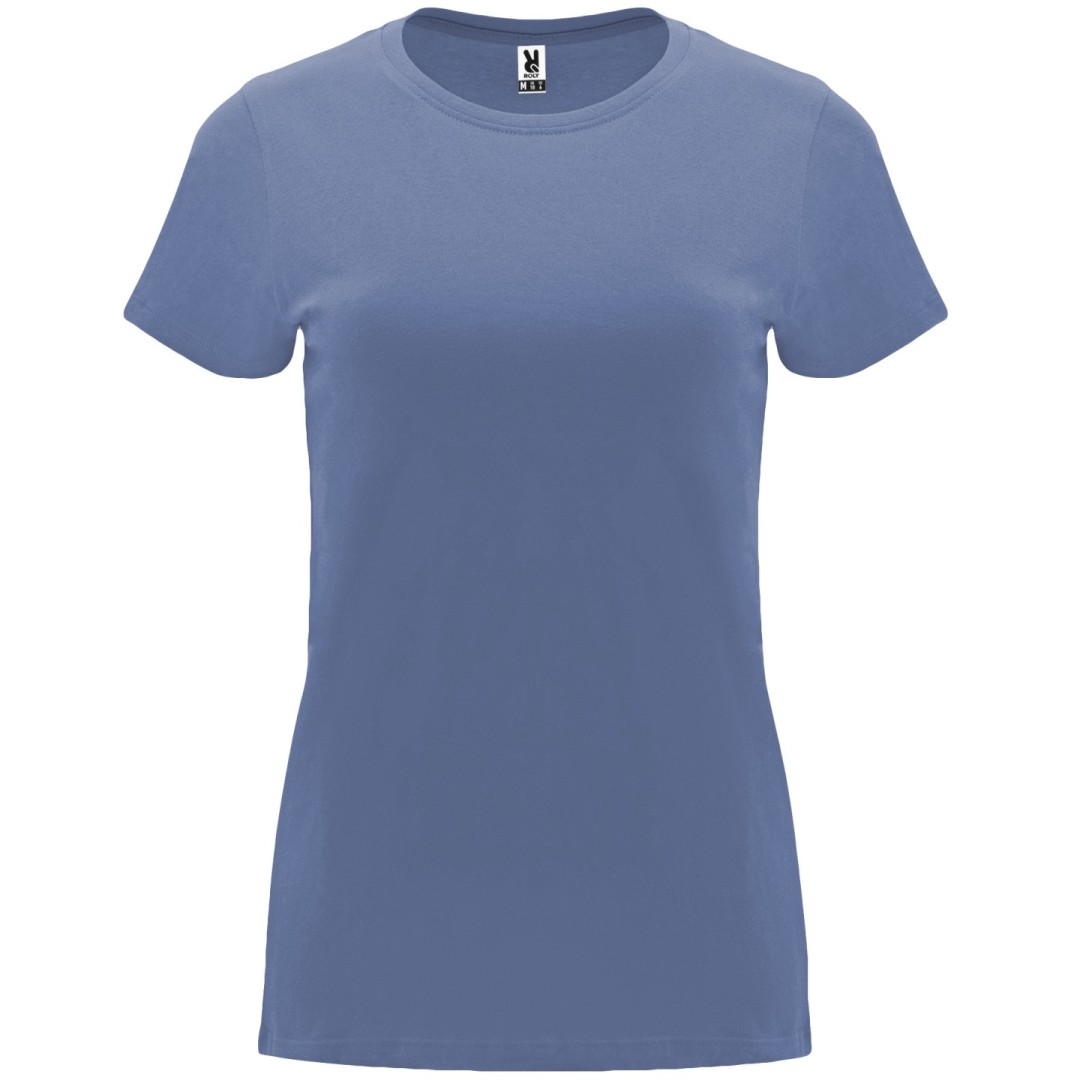 Camiseta Básica Entallada Mujer Tubular CAPRI