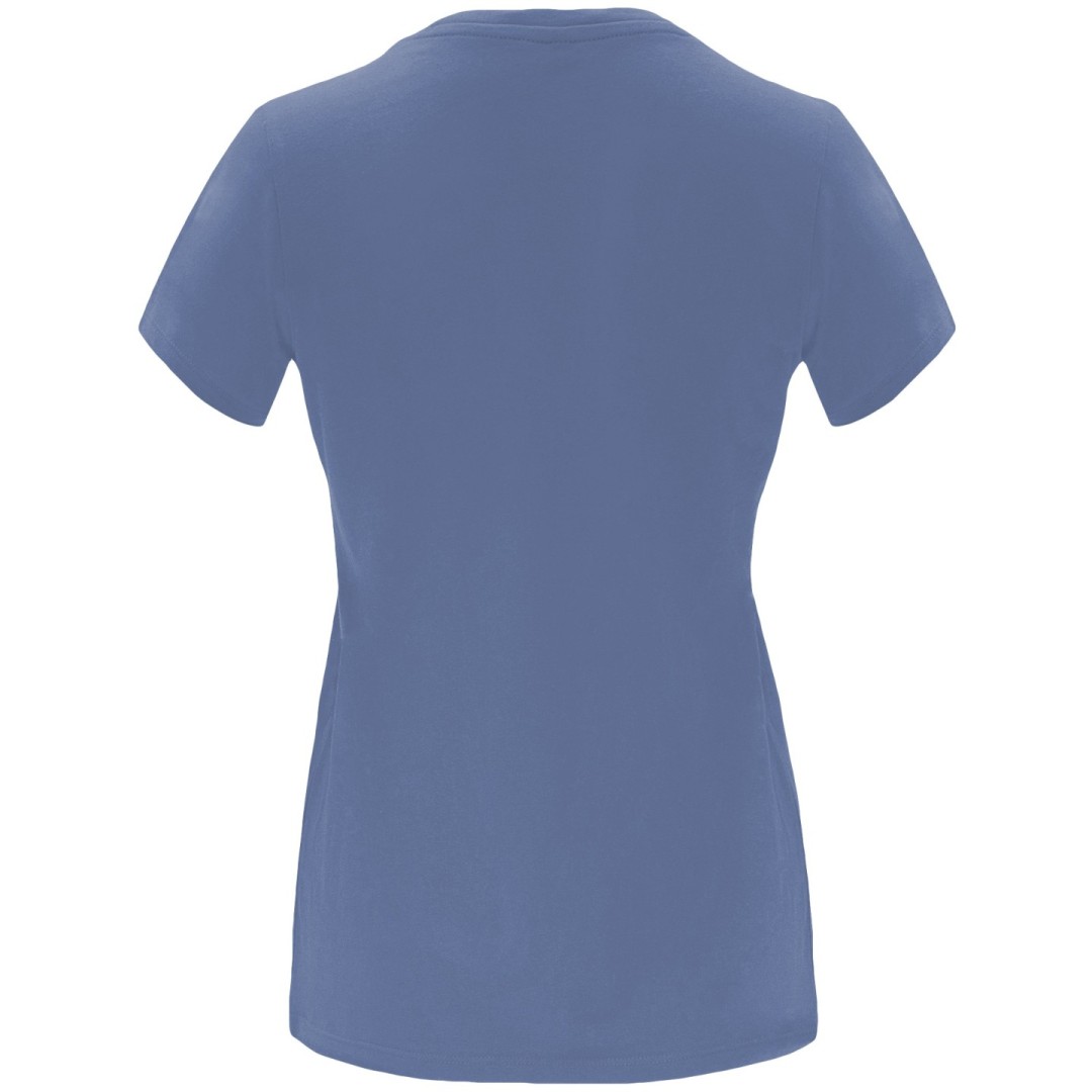 Camiseta Básica Entallada Mujer Tubular CAPRI