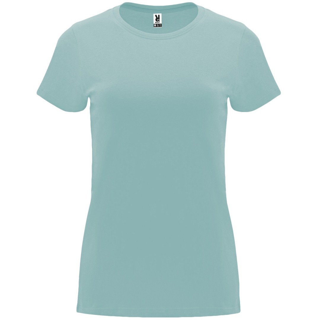 Camiseta Básica Entallada Mujer Tubular CAPRI