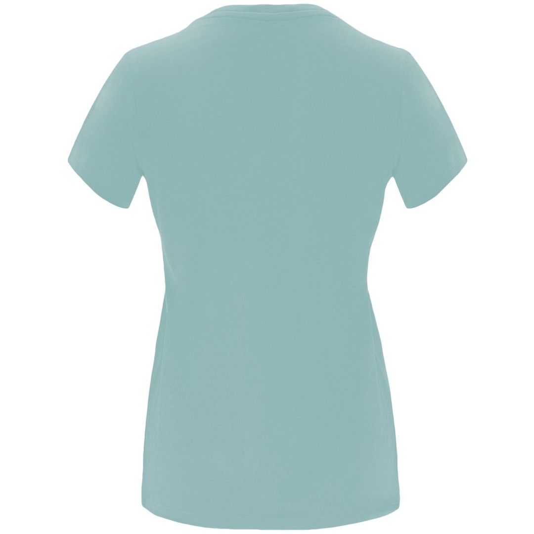 Camiseta Básica Entallada Mujer Tubular CAPRI