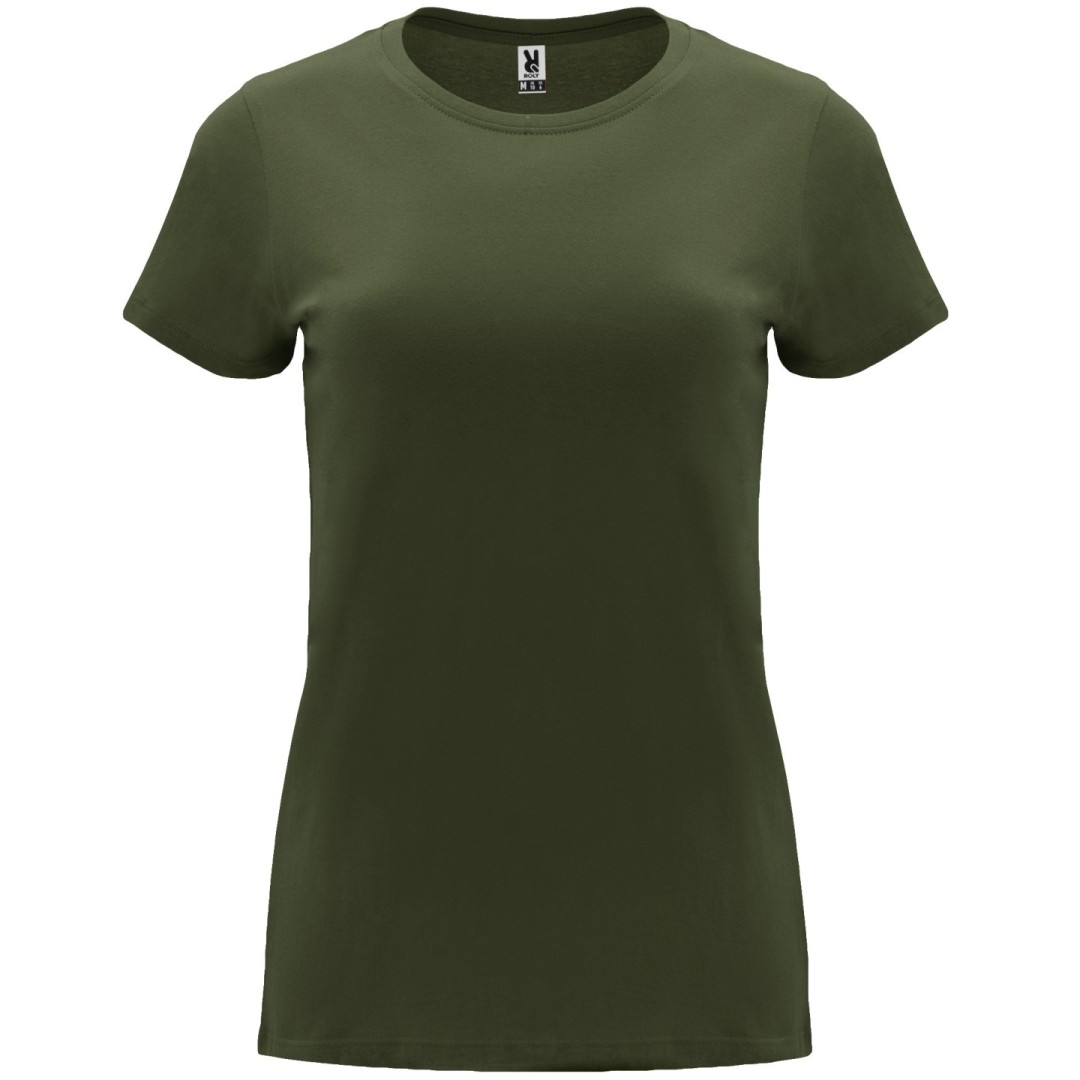 Camiseta Básica Entallada Mujer Tubular CAPRI