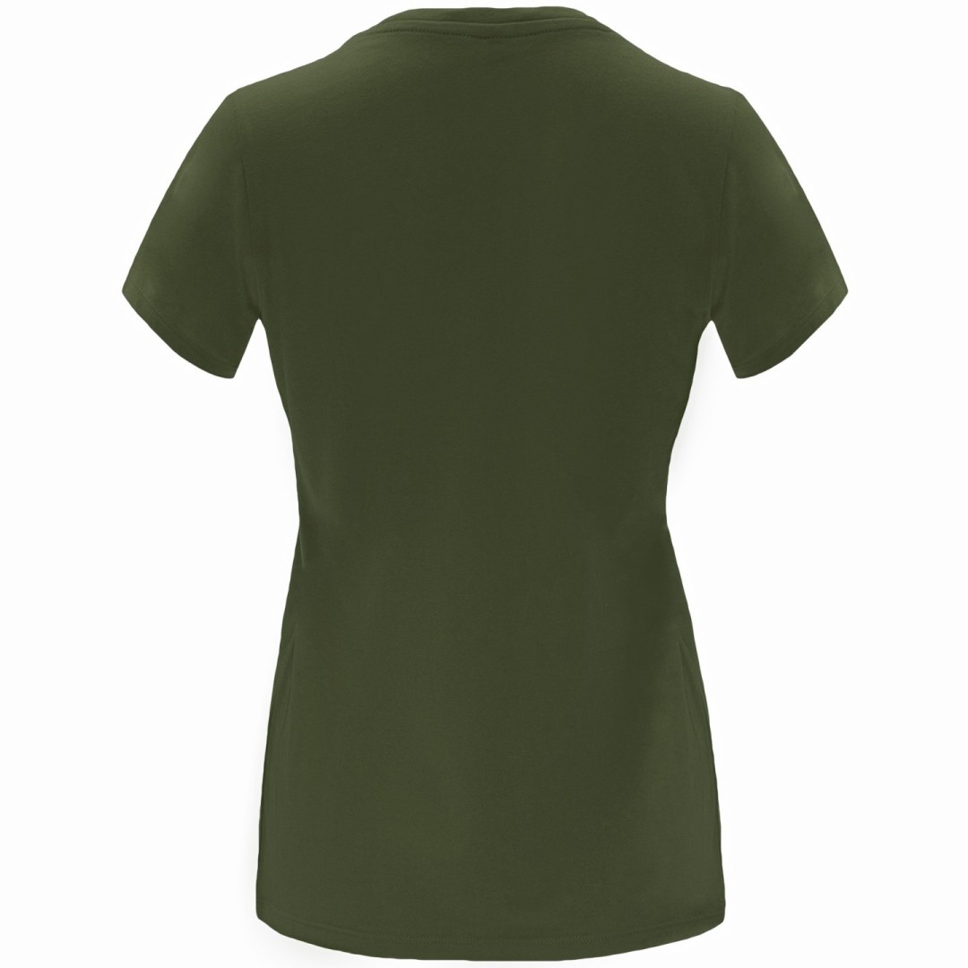 Camiseta Básica Entallada Mujer Tubular CAPRI
