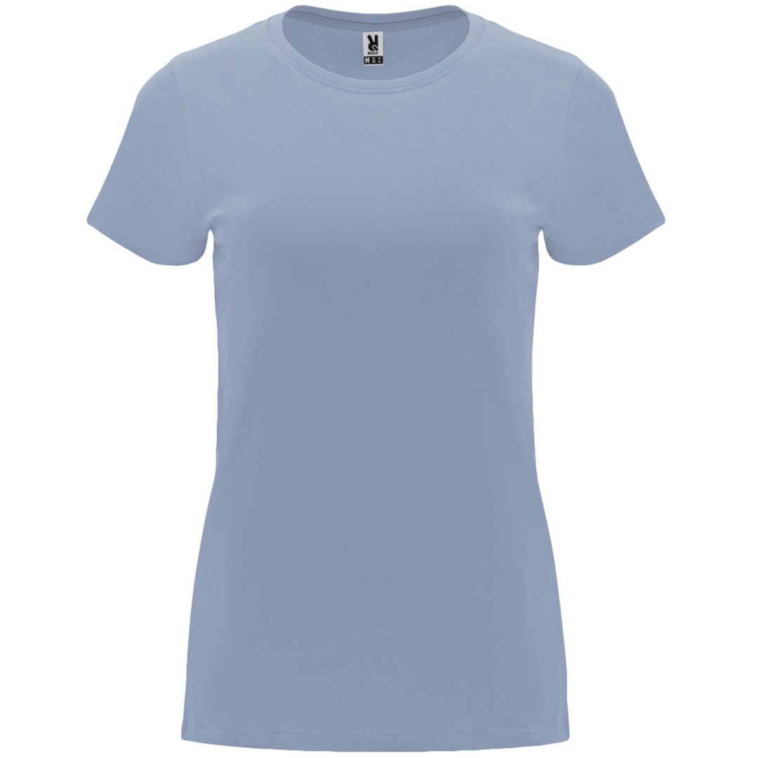 Camiseta Básica Entallada Mujer Tubular CAPRI
