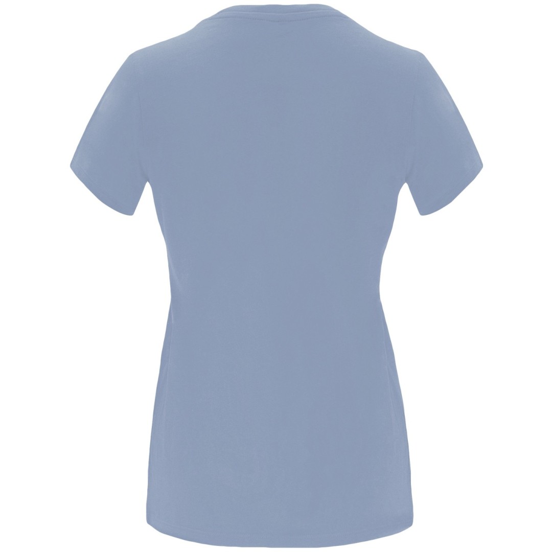 Camiseta Básica Entallada Mujer Tubular CAPRI