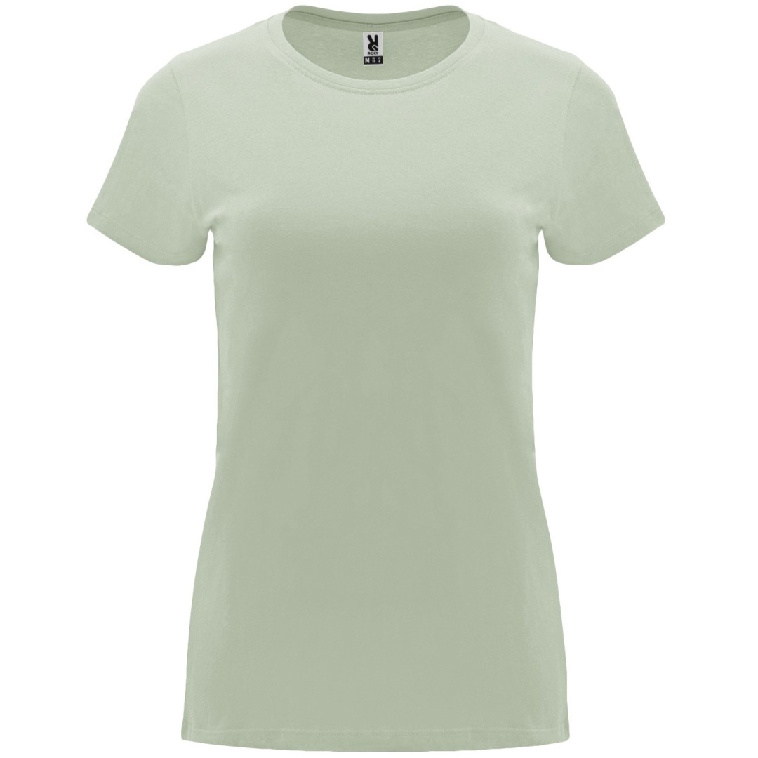 Camiseta Básica Entallada Mujer Tubular CAPRI