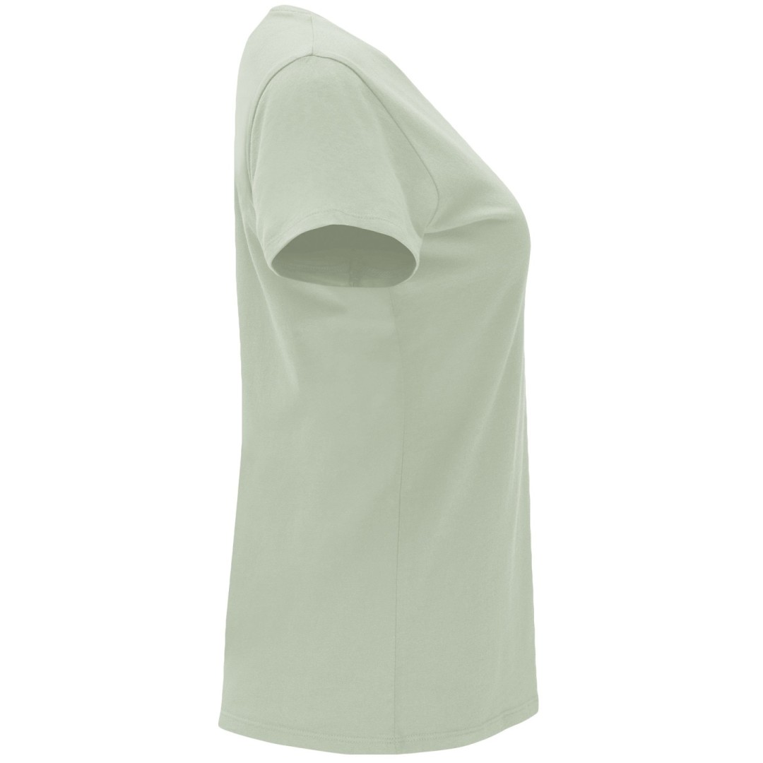 Camiseta Básica Entallada Mujer Tubular CAPRI