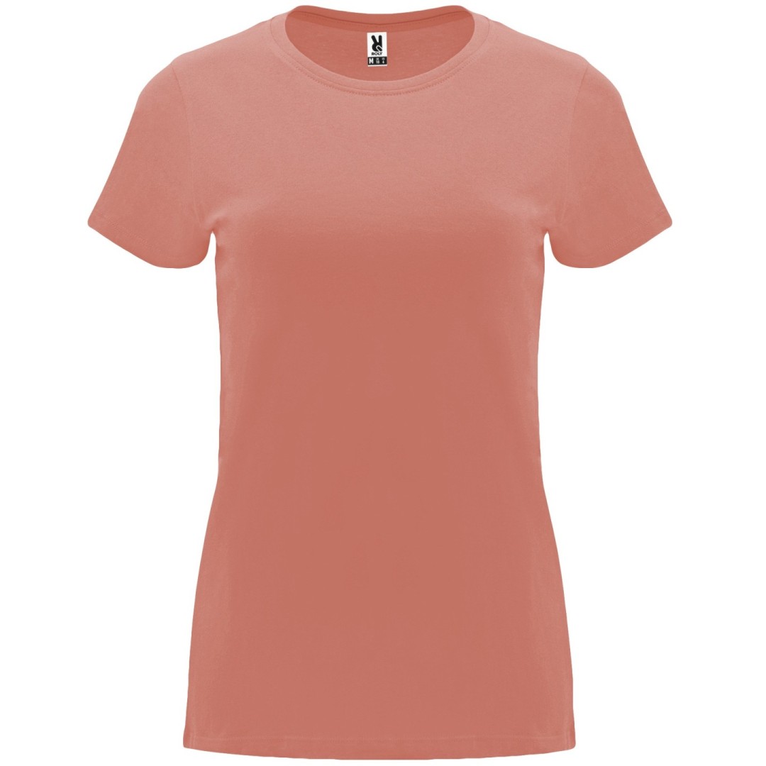 Camiseta Básica Entallada Mujer Tubular CAPRI