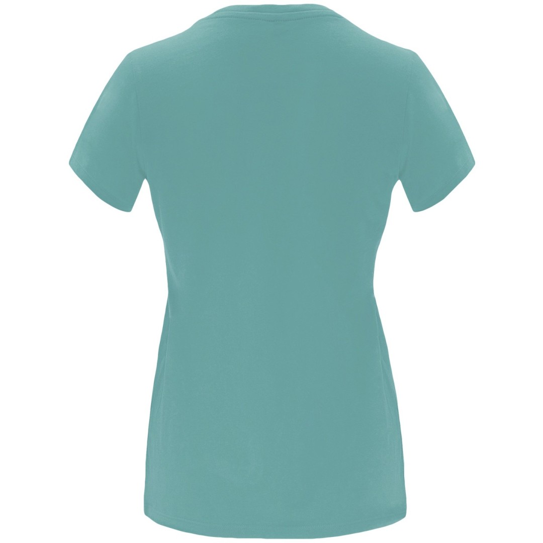 Camiseta Básica Entallada Mujer Tubular CAPRI