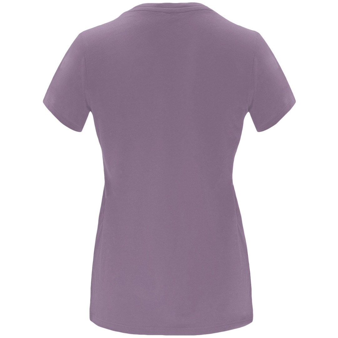 Camiseta Básica Entallada Mujer Tubular CAPRI