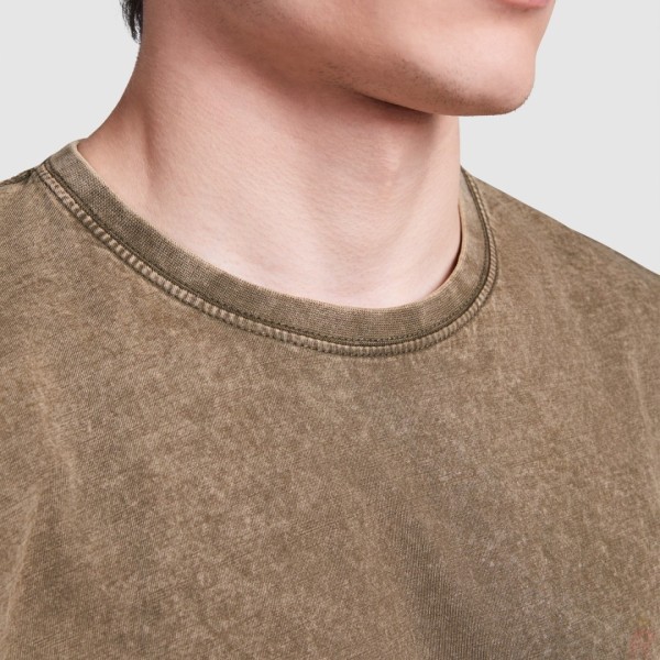 Camiseta Básica Hombre Efecto Jeans 100% Algodón Peinado HUSKY