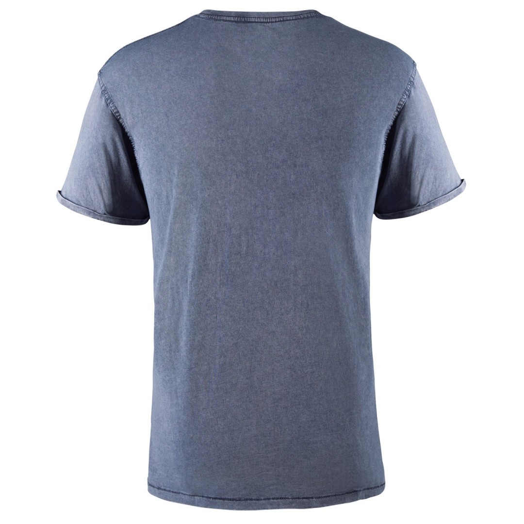 Camiseta Básica Hombre Efecto Jeans 100%...