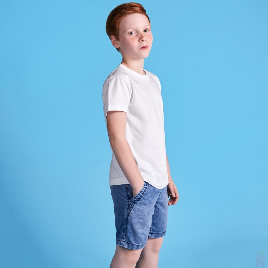 Camiseta Básica Infantil Galga Fina BRACO