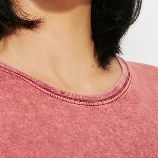 Camiseta Básica Mujer Efecto Jeans 100% Algodón Peinado HUSKY WOMAN