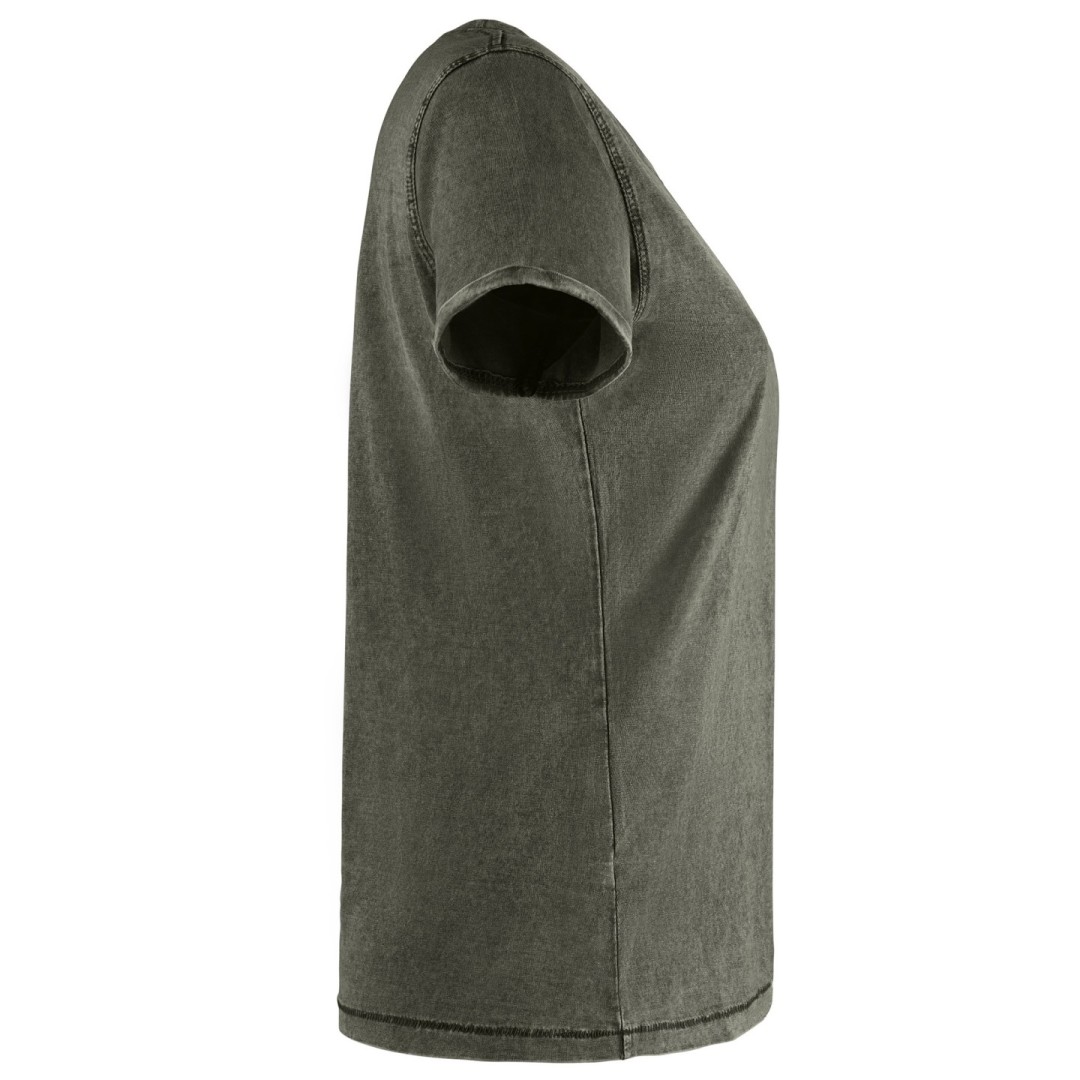 Camiseta Básica Mujer Efecto Jeans 100% Algodón...