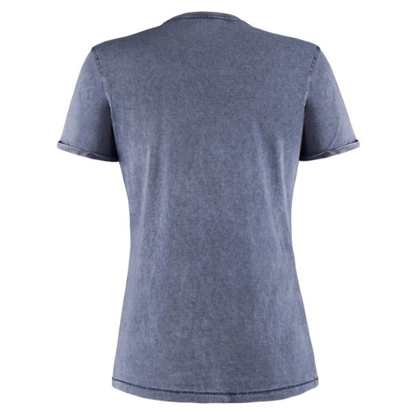 Camiseta Básica Mujer Efecto Jeans 100% Algodón Peinado HUSKY WOMAN