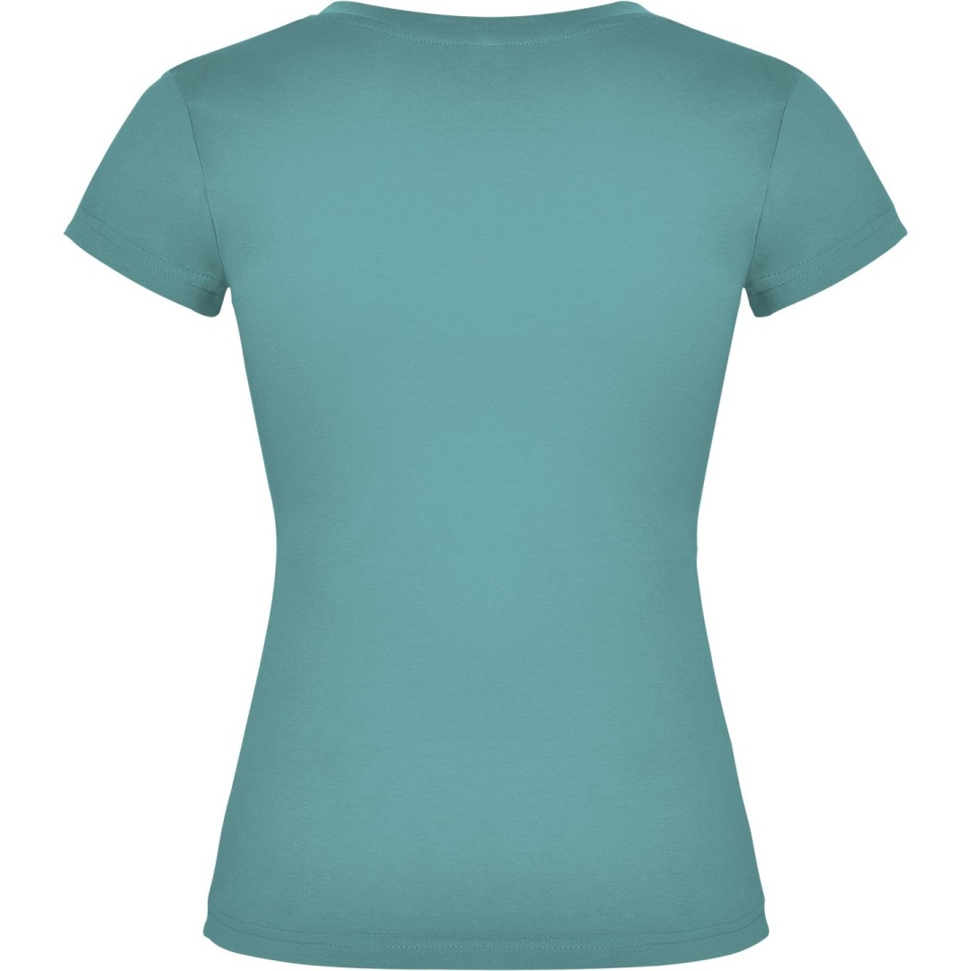 Camiseta Básica Mujer Escote Cuello Pico VICTORIA