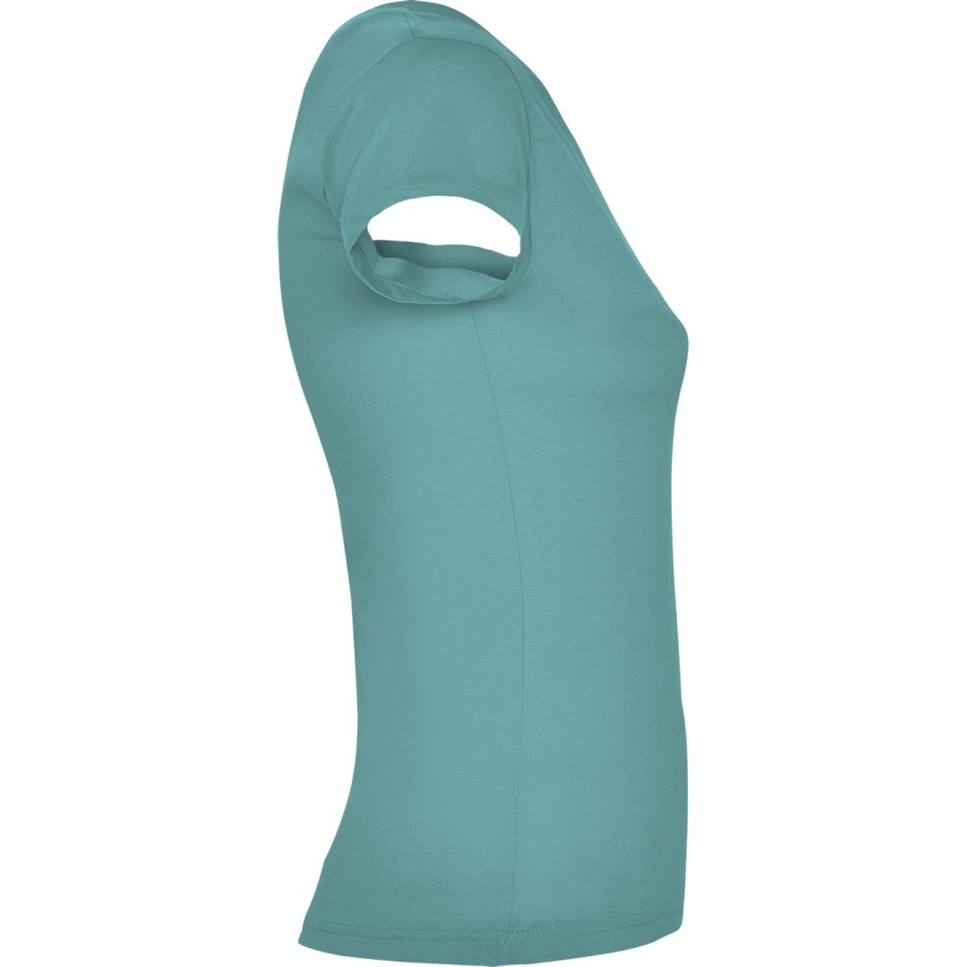 Camiseta Básica Mujer Escote Cuello Pico VICTORIA