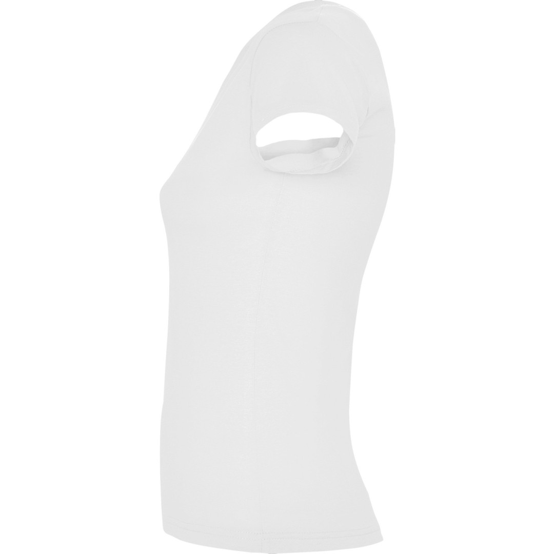 Camiseta Básica Mujer Escote Cuello Pico VICTORIA