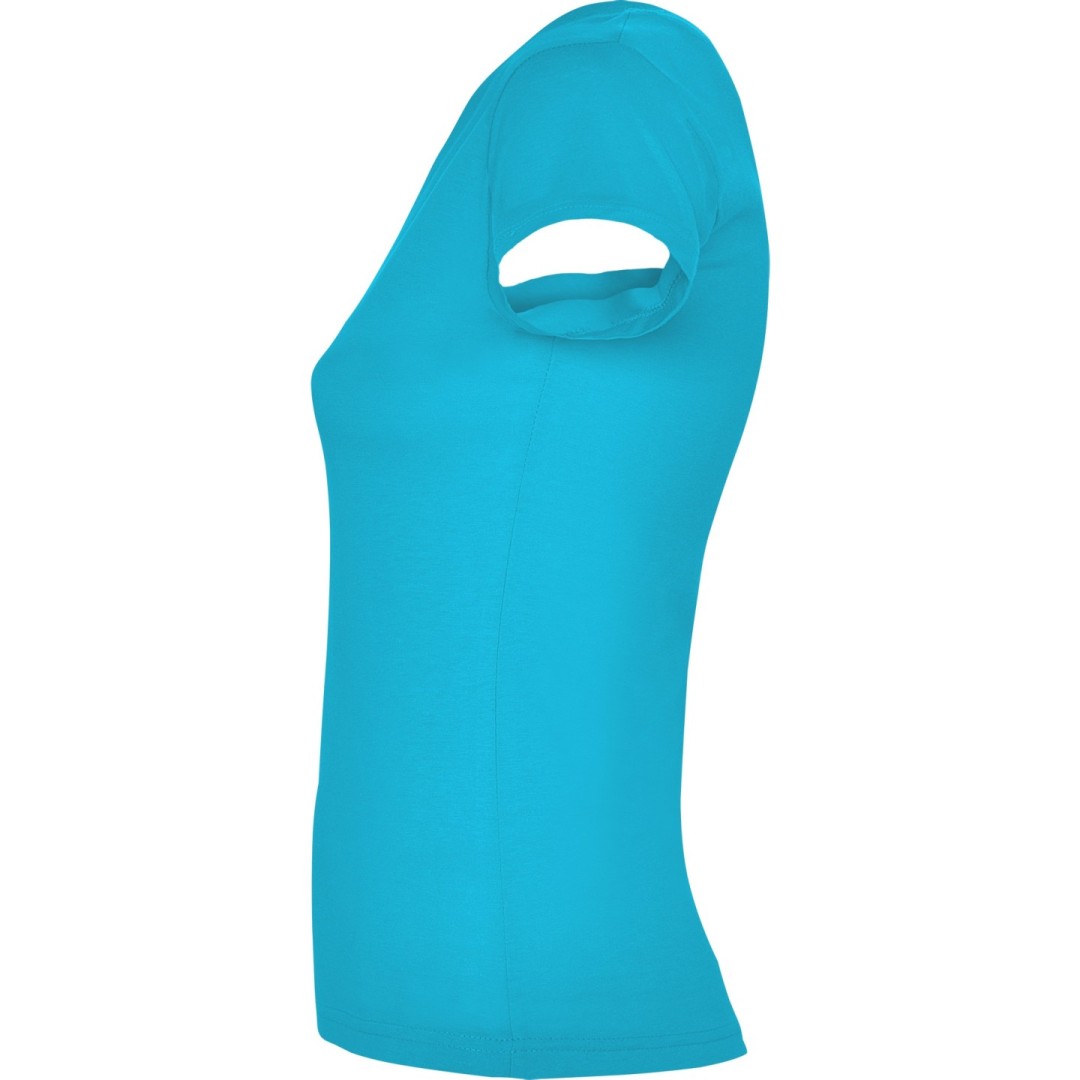 Camiseta Básica Mujer Escote Cuello Pico VICTORIA