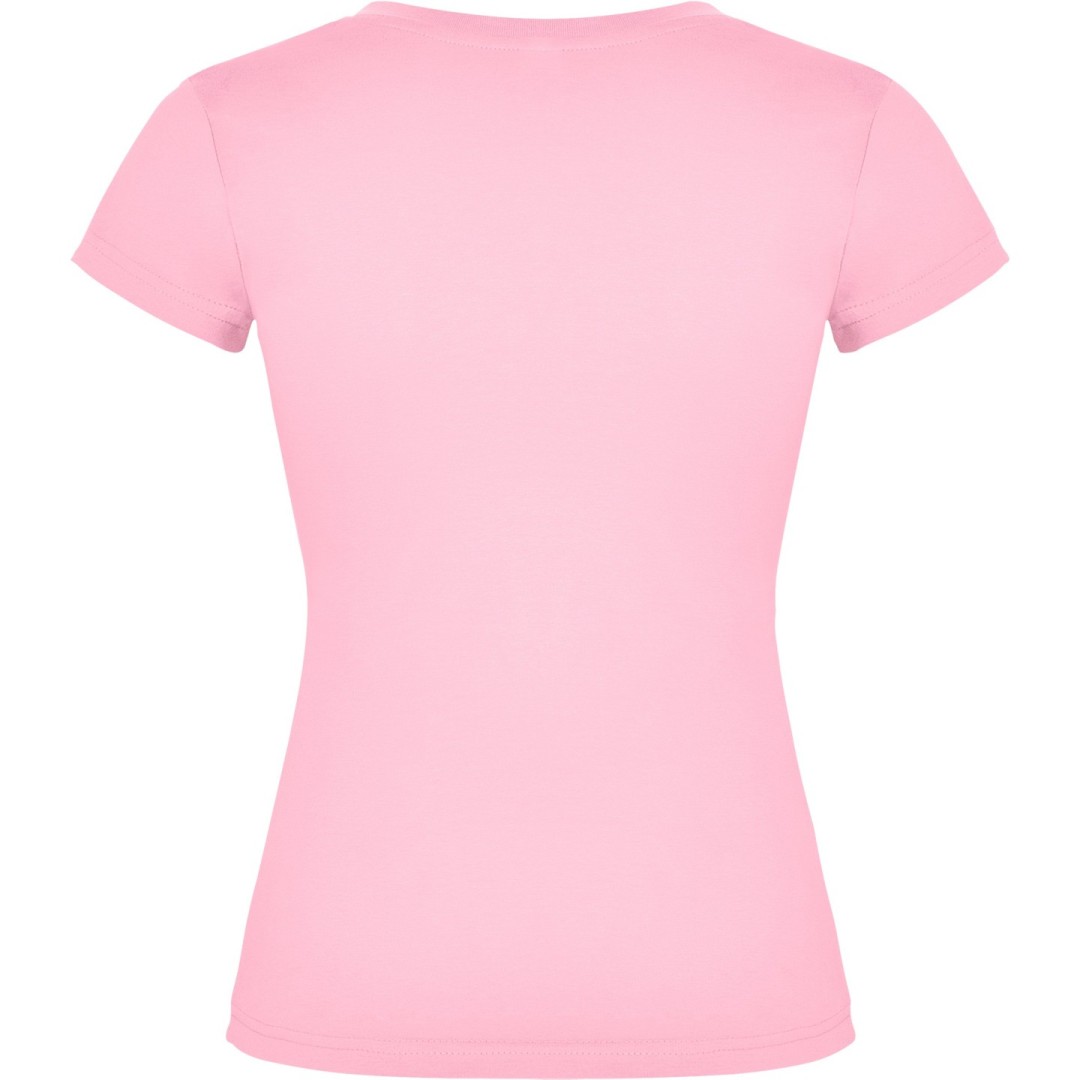 Camiseta Básica Mujer Escote Cuello Pico VICTORIA